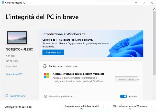 Requisiti di Windows 11