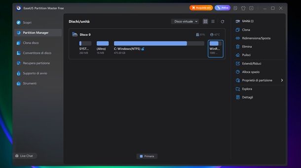 EaseUS Partition Master Free Windows 11