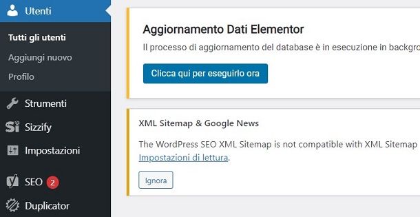 utenti wordpress