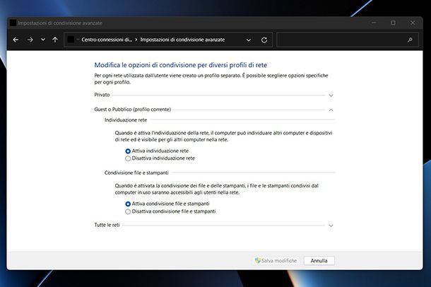 Come creare cartella condivisa su Windows 10