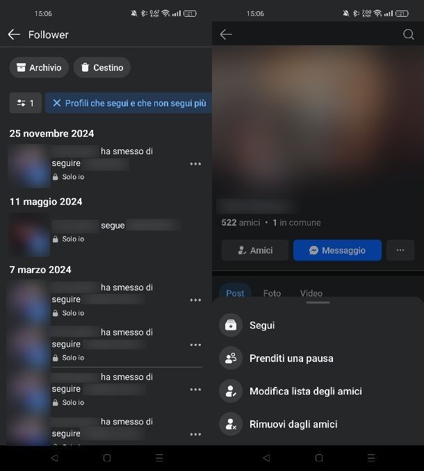 Come trovare gli amici nascosti su Facebook