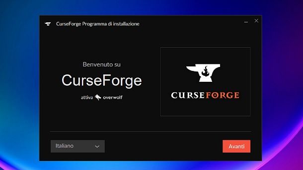 Come installare CurseForge su Windows 11