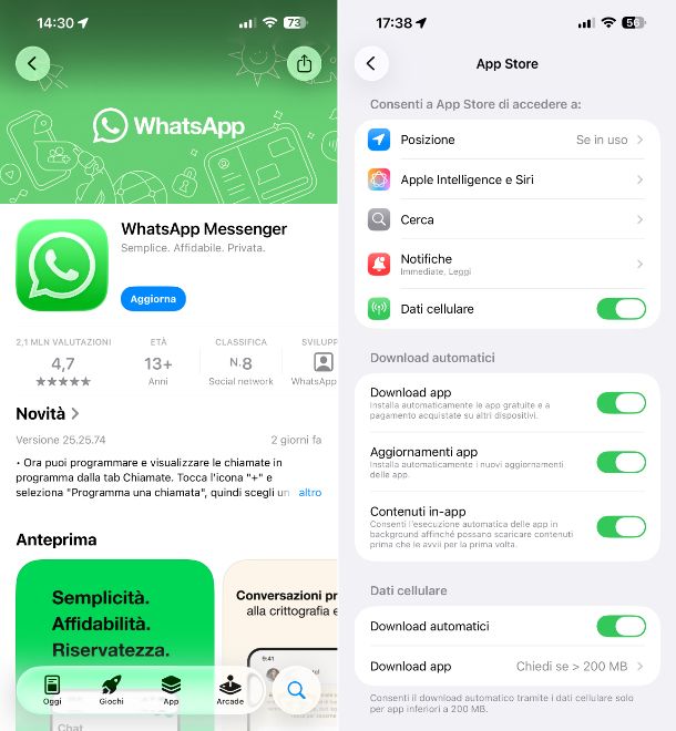 WhatsApp iPhone