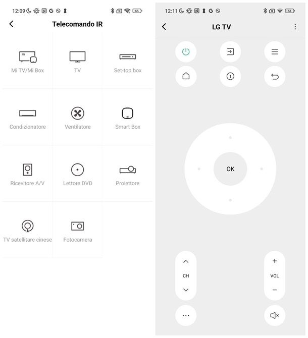 Come usare il telefono come telecomando