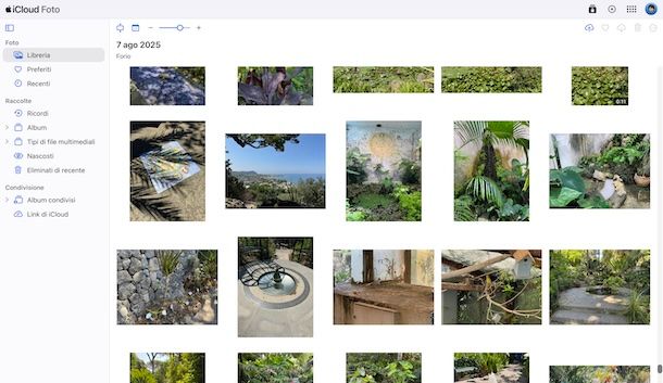 iCloud Foto online