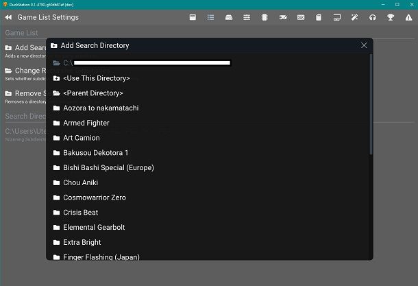 directory iso duckstation