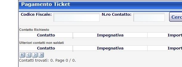 Pagamento ticket online Campania