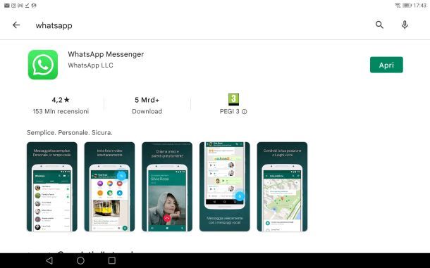 WhatsApp Play Store