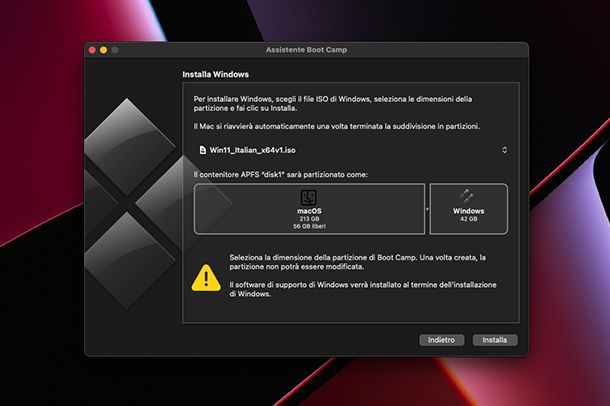 Come installare Windows su Mac con Boot Camp