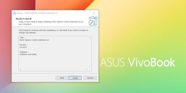 installazione driver PC ASUS