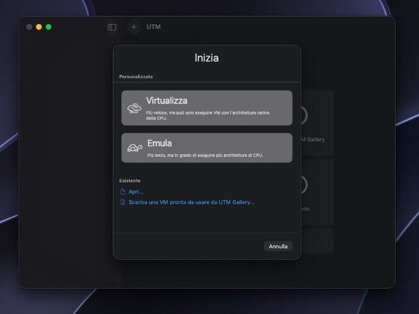 Come virtualizzare Windows su Mac
