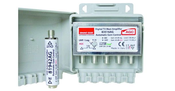 ajuste automático de la señal de TV AGC