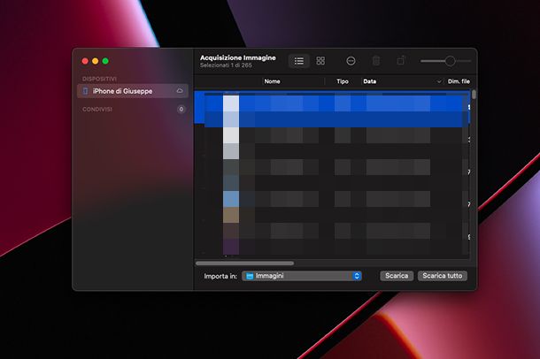 Come scaricare foto da iPhone a Mac con cavo