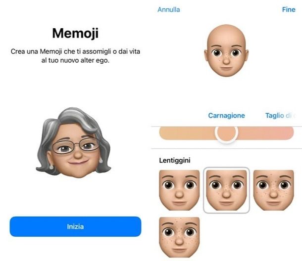 come creare memoji iphone