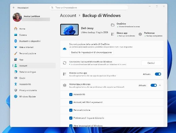 Come fare un backup dei dati del PC Windows