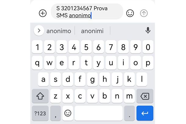 Come mandare SMS anonimi Vodafone