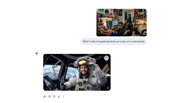 Gemini fotomontaggio completato