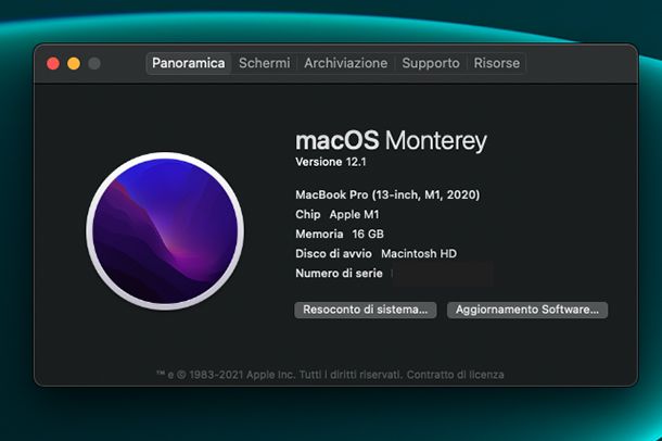 Come vedere il modello del Mac