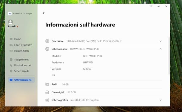 Come vedere il modello del PC