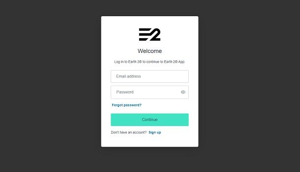 accesso a earth 2