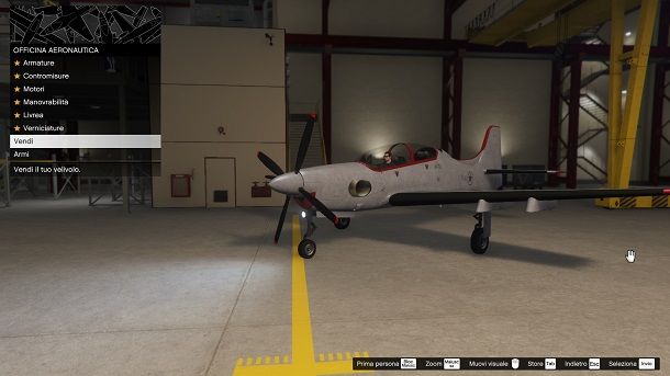 Come vendere un aereo su GTA 5 Online