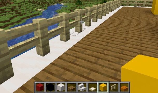 materiali costruzione titanic su Minecraft