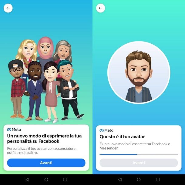 come creare avatar con facebook