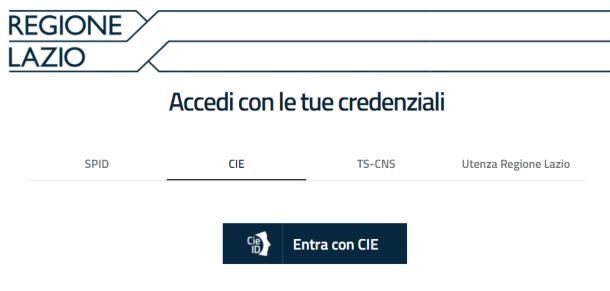 Come accedere con CIE a Fascicolo Sanitario
