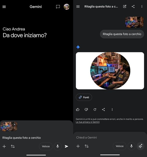 Come ritagliare una foto a cerchio su Android