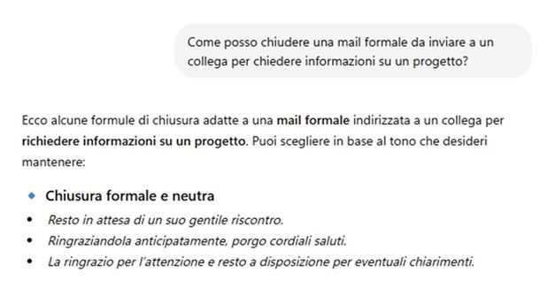 Farsi aiutare dall'intelligenza artificiale email