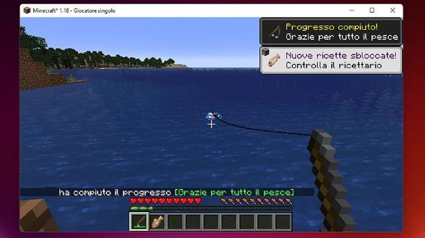 Pesca automatica offline Minecraft Mod