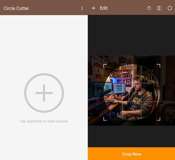 Altre app per ritagliare una foto a cerchio