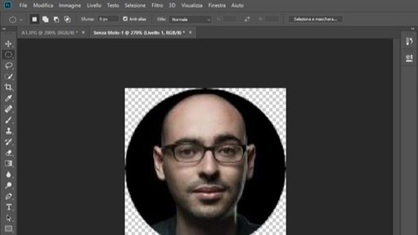 Come ritagliare una foto a cerchio con Photoshop
