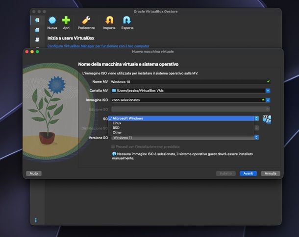 Come virtualizzare Windows su Mac gratis: processore Intel