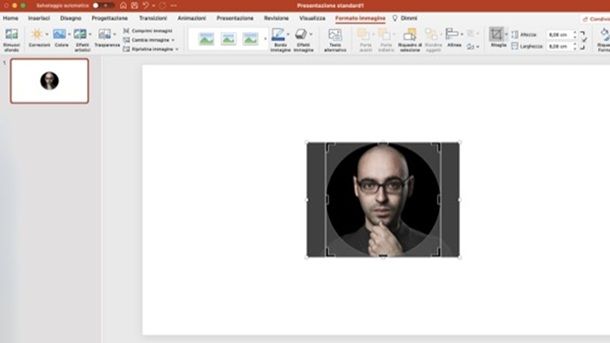 Come ritagliare una foto a cerchio con PowerPoint