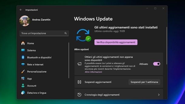 Altri consigli per velocizzare il PC Windows 11