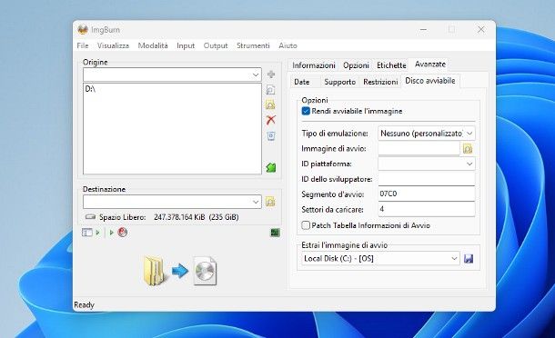 Come creare un'immagine ISO di una chiavetta USB avviabile