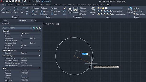 scalare su autocad