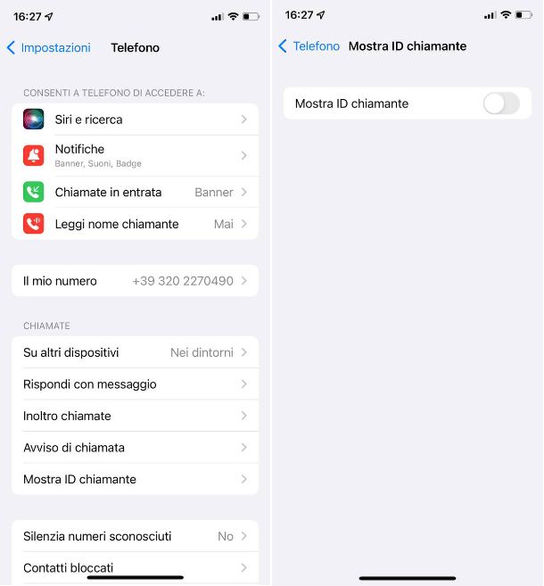 Come fare il numero privato su iPhone