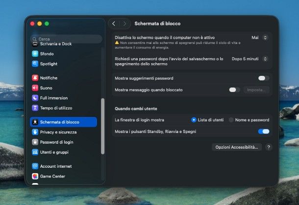Come non far andare in standby il PC