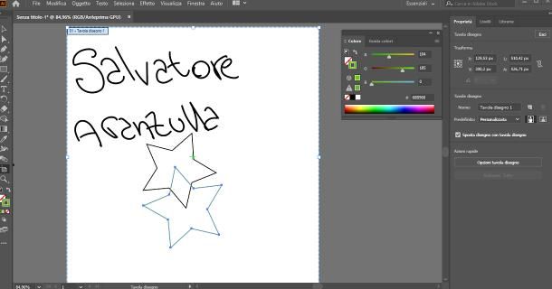 Come usare tavoletta grafica con Illustrator