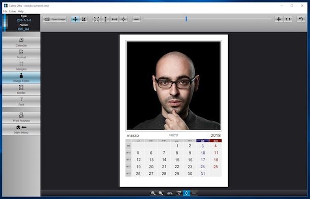 Programmi per creare calendari con foto