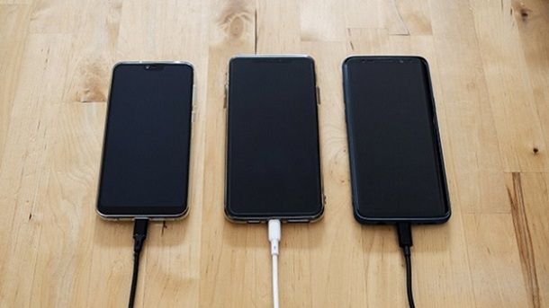 Ricarica smartphone