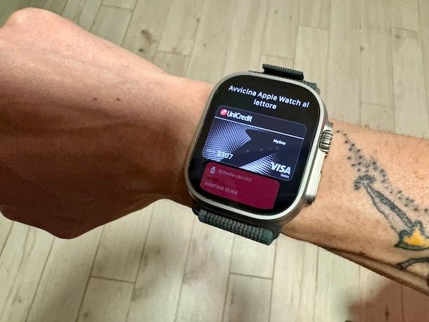 Come funziona Apple Pay su Apple Watch