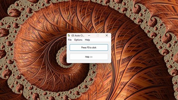 Programmi di terze parti per clic automatico GS Auto Clicker