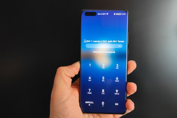 Come cambiare il PIN della SIM su HUAWEI