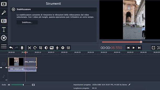 Altre soluzioni per stabilizzare i video