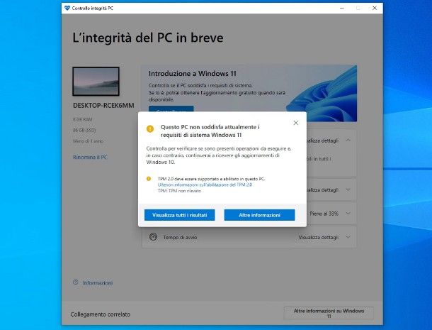 Come passare da Windows 10 a Windows 11 senza requisiti