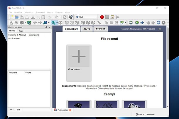 Come aprire file DWG con FreeCAD