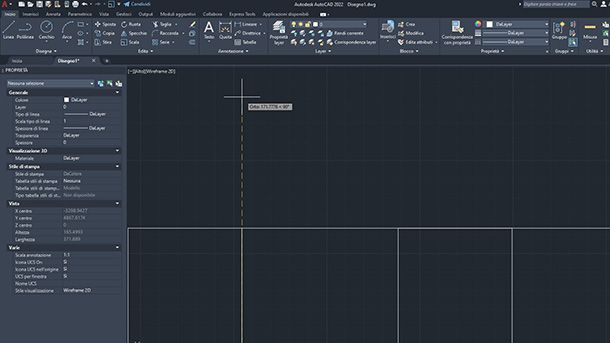 scalare autocad con riferimento